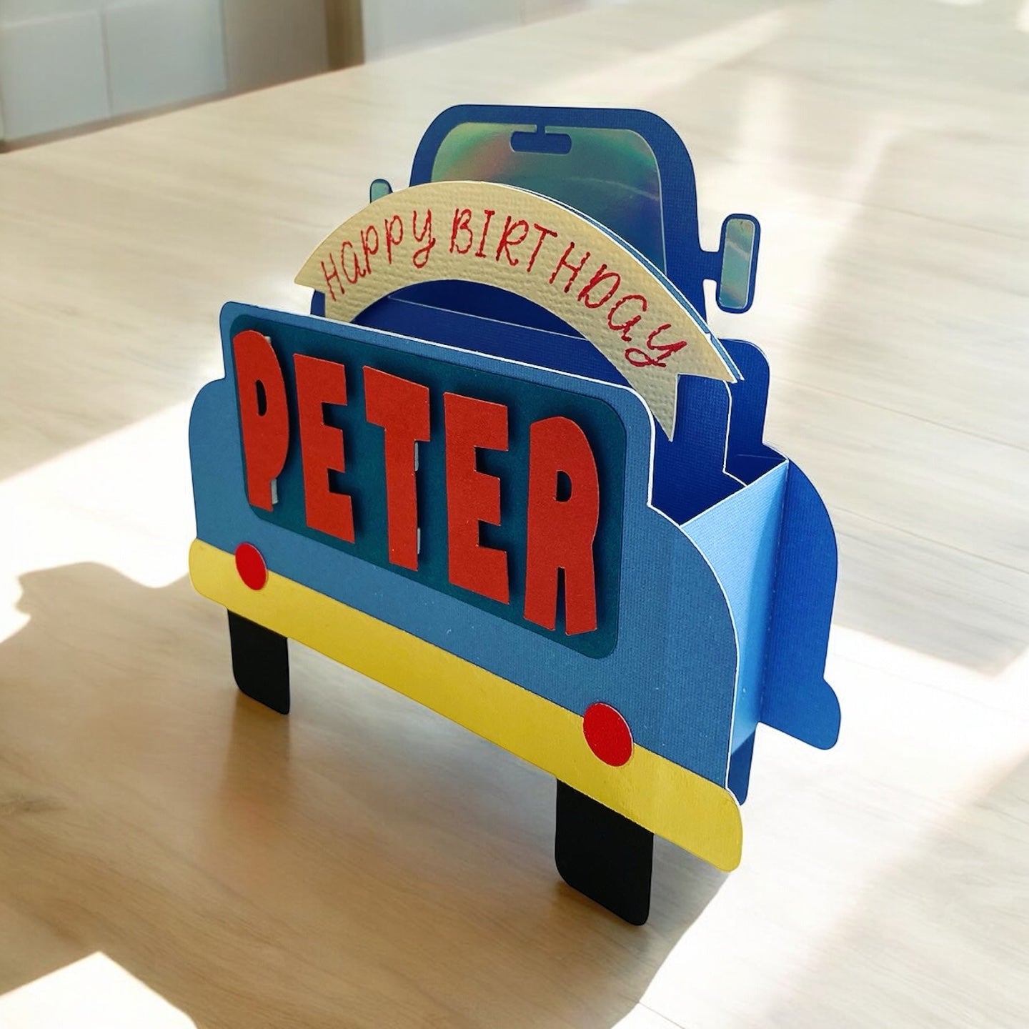 Personalised truck card