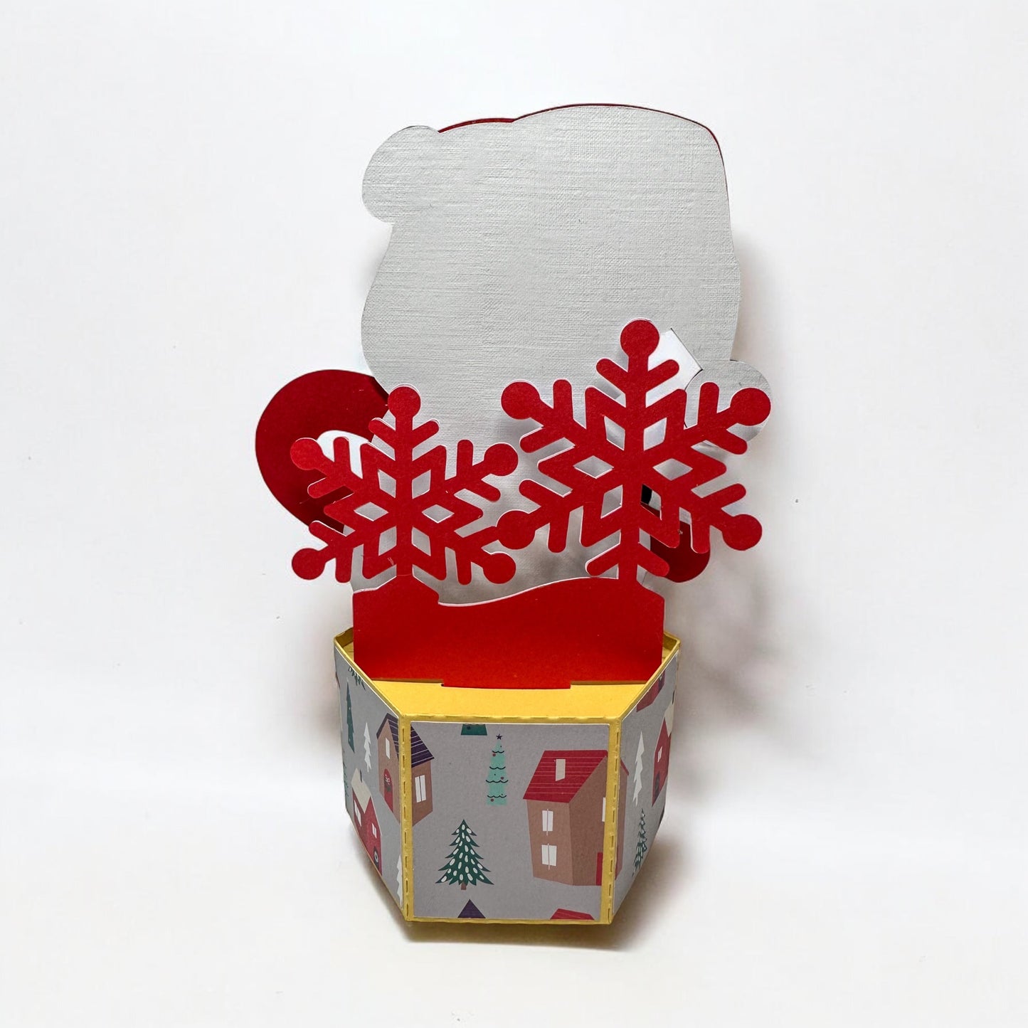 Panda Christmas pop-up card