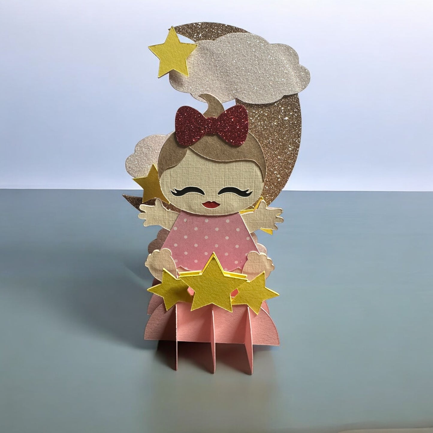 Baby boy/girl slice card