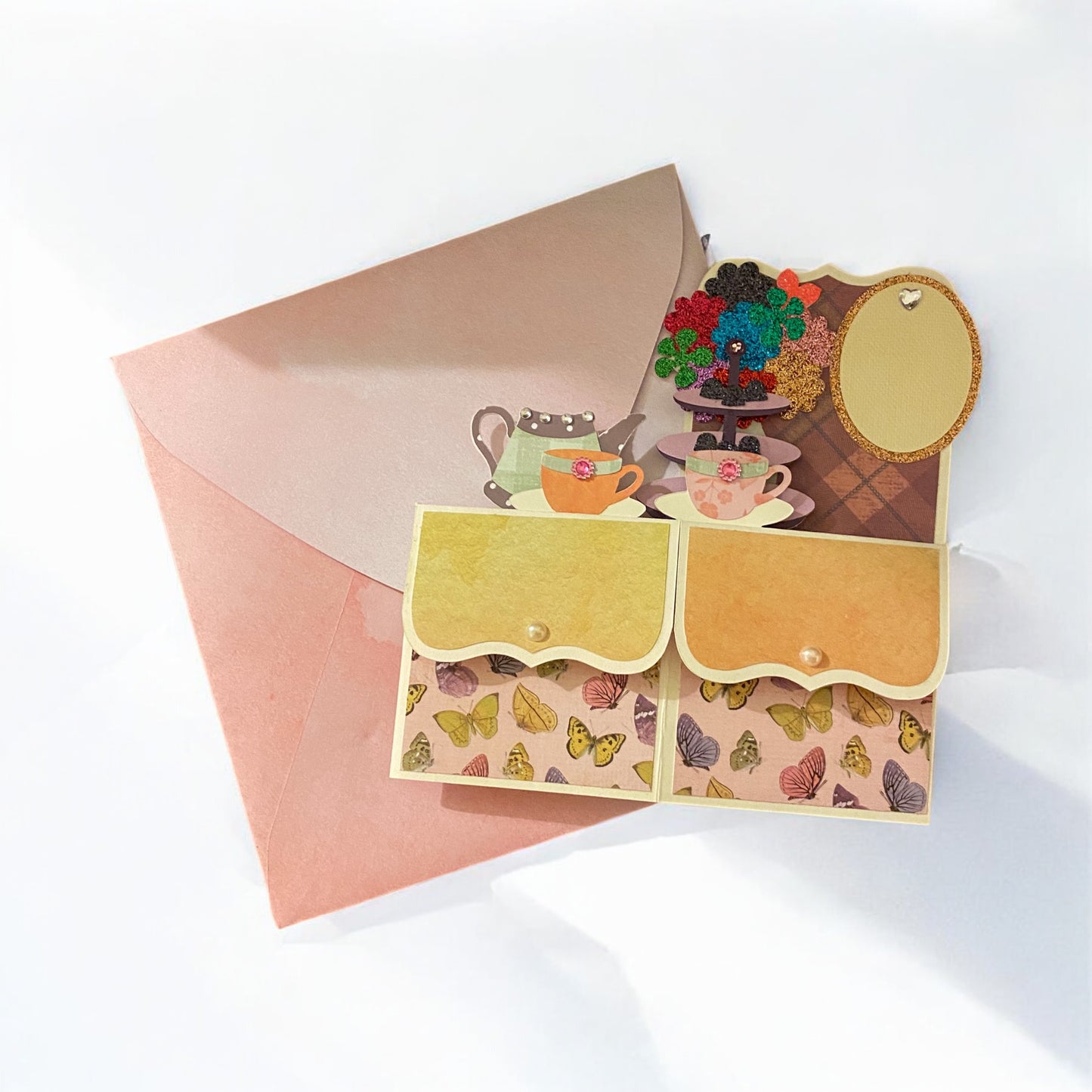 Afternoon tea box card