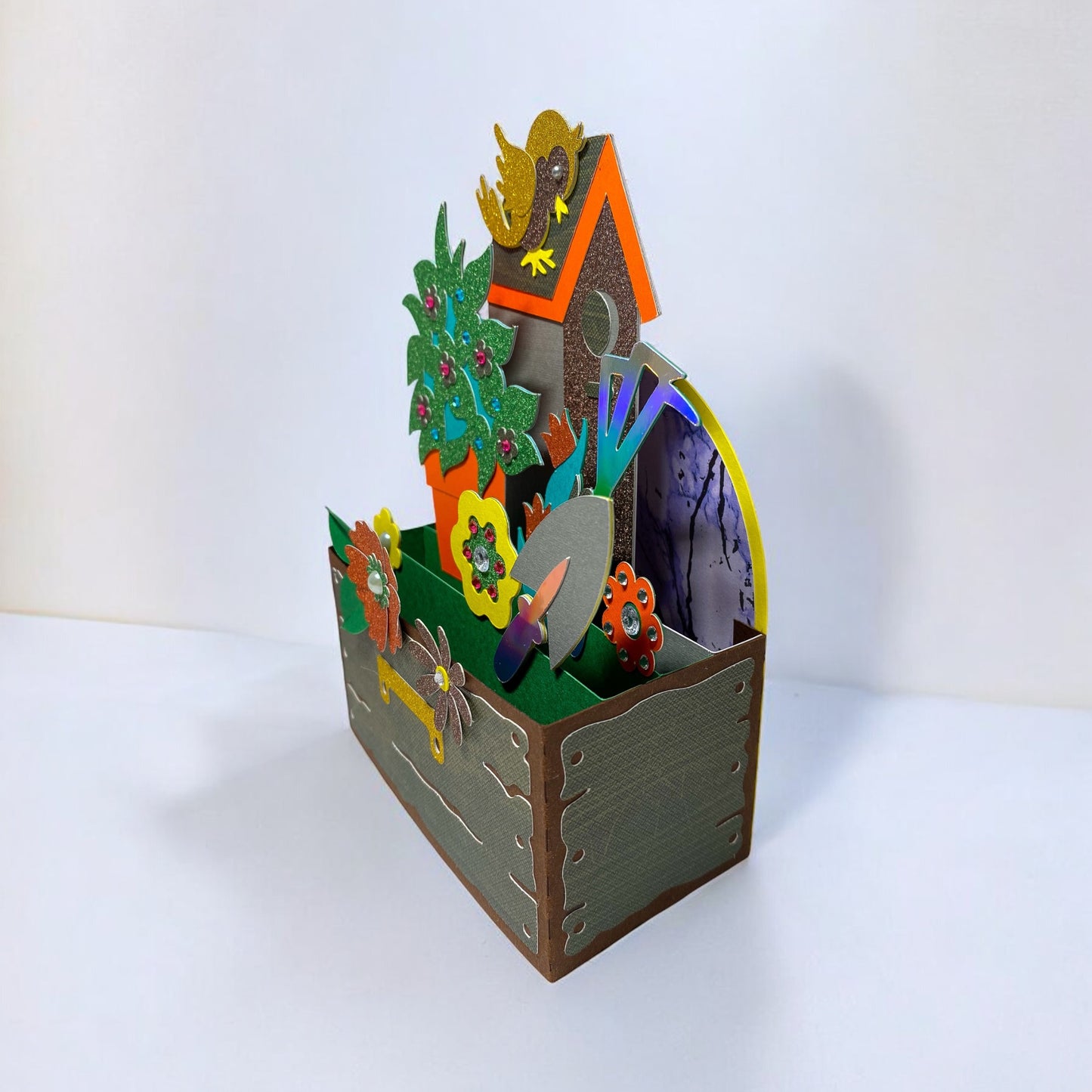 Gardening box card