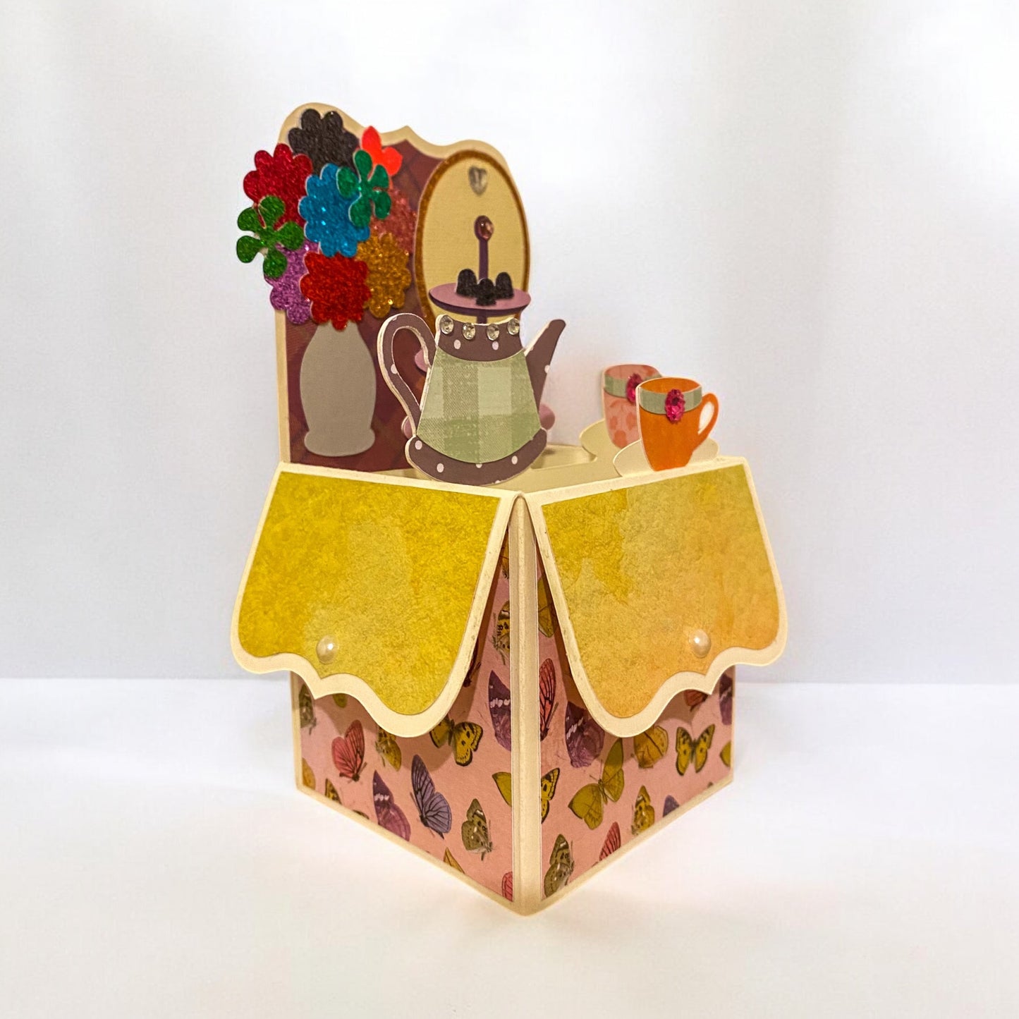 Afternoon tea box card