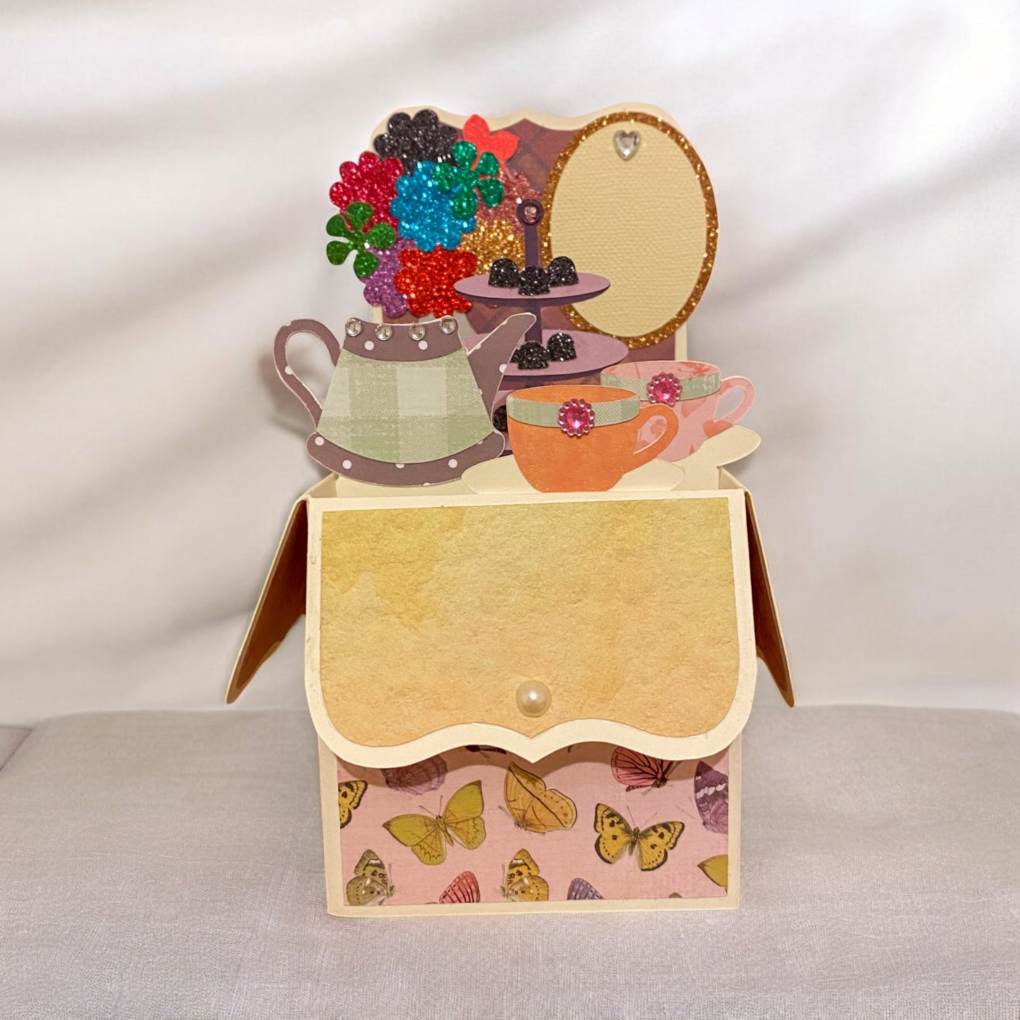 Afternoon tea box card