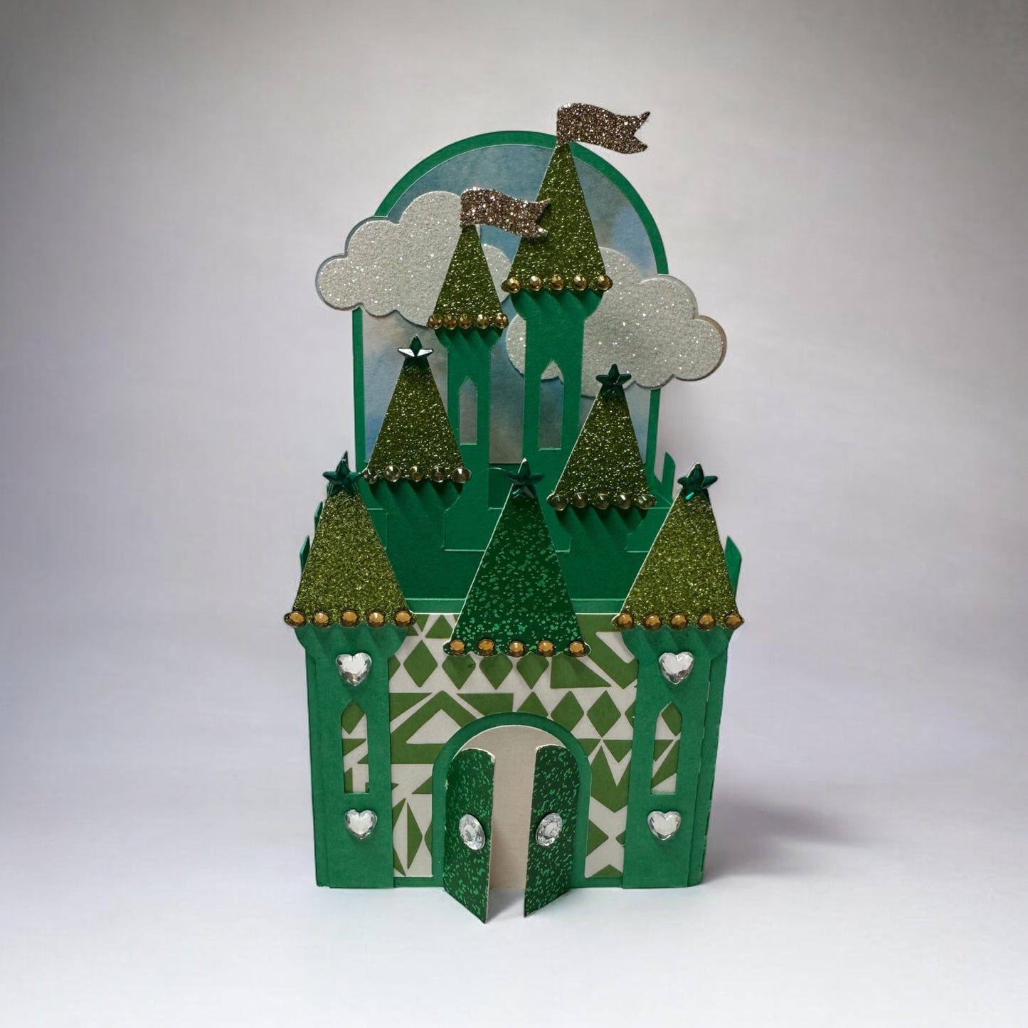 Fairytale castle box card