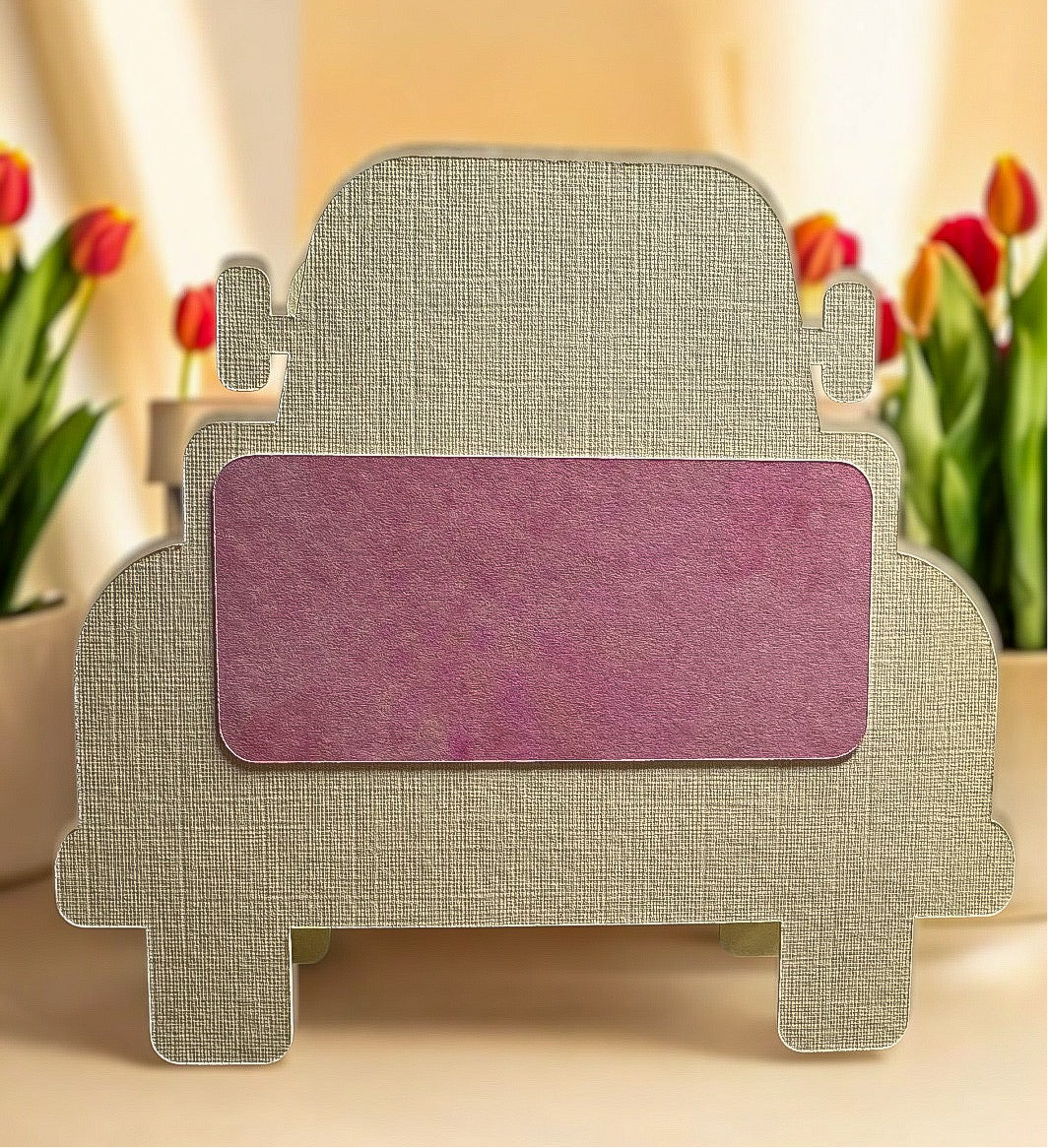 Mr & Mrs wedding card