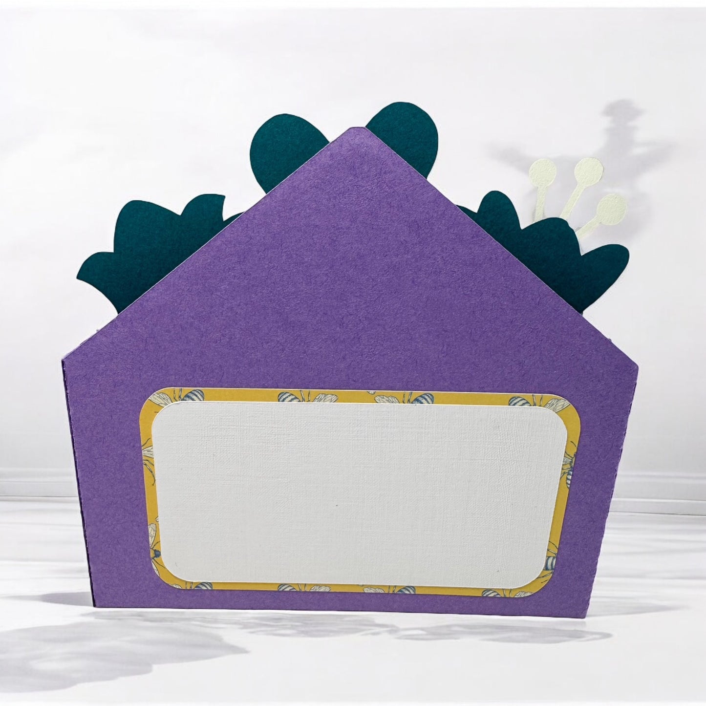 Thank-you box card