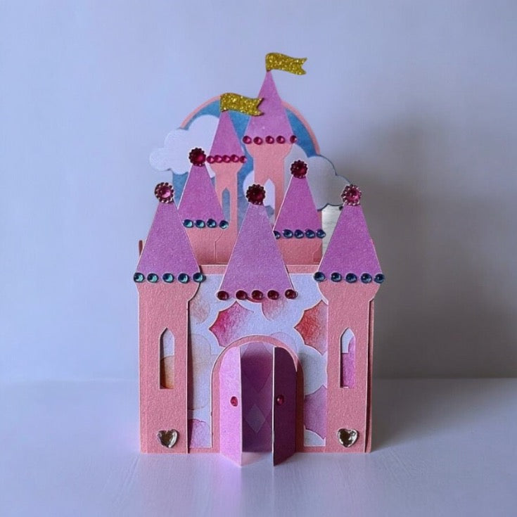 Fairytale castle box card