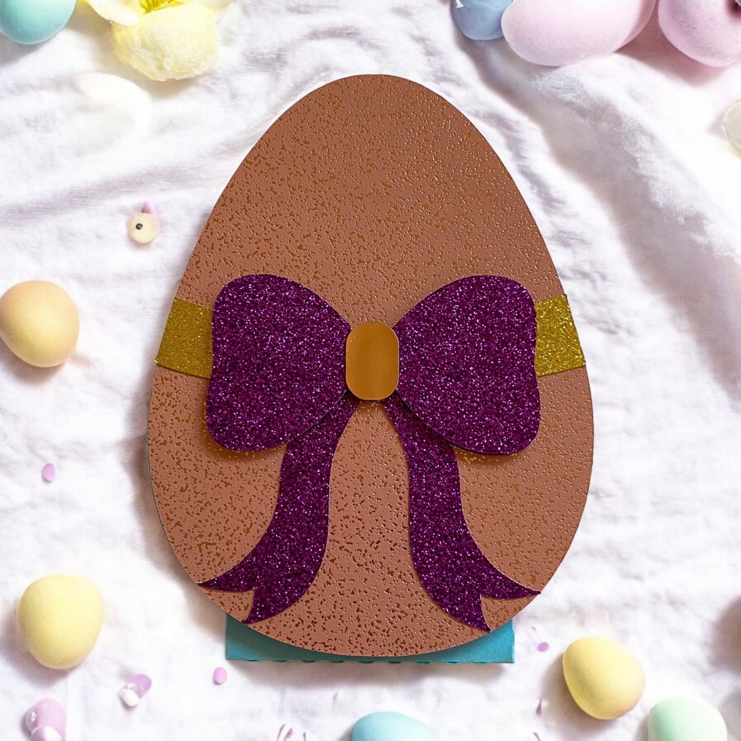 Easter egg gift card holder