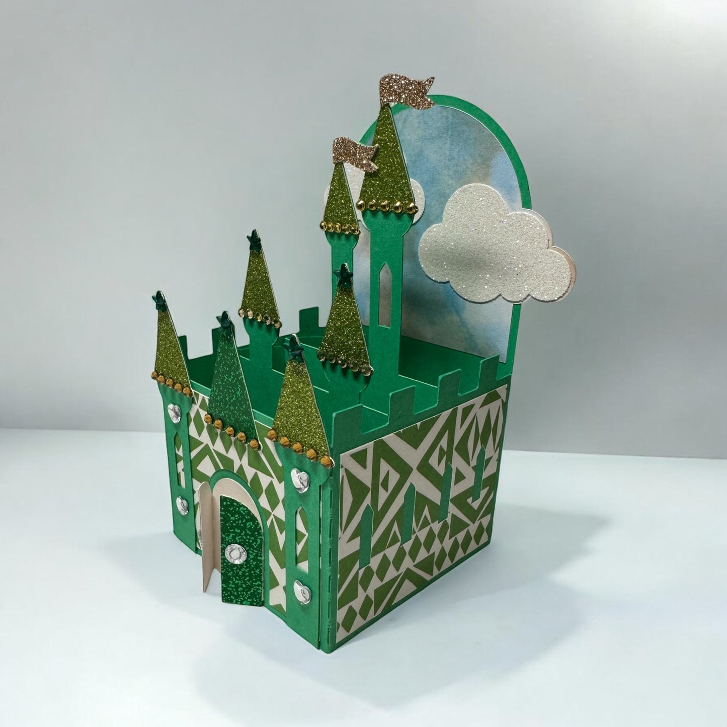 Fairytale castle box card