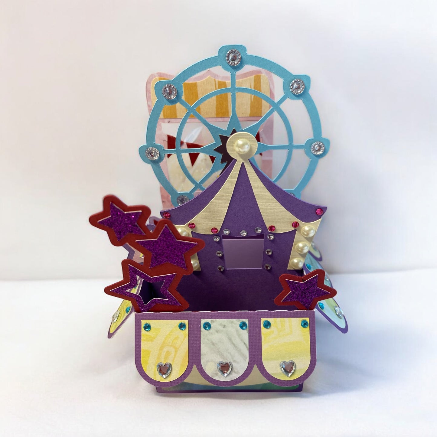Circus box card