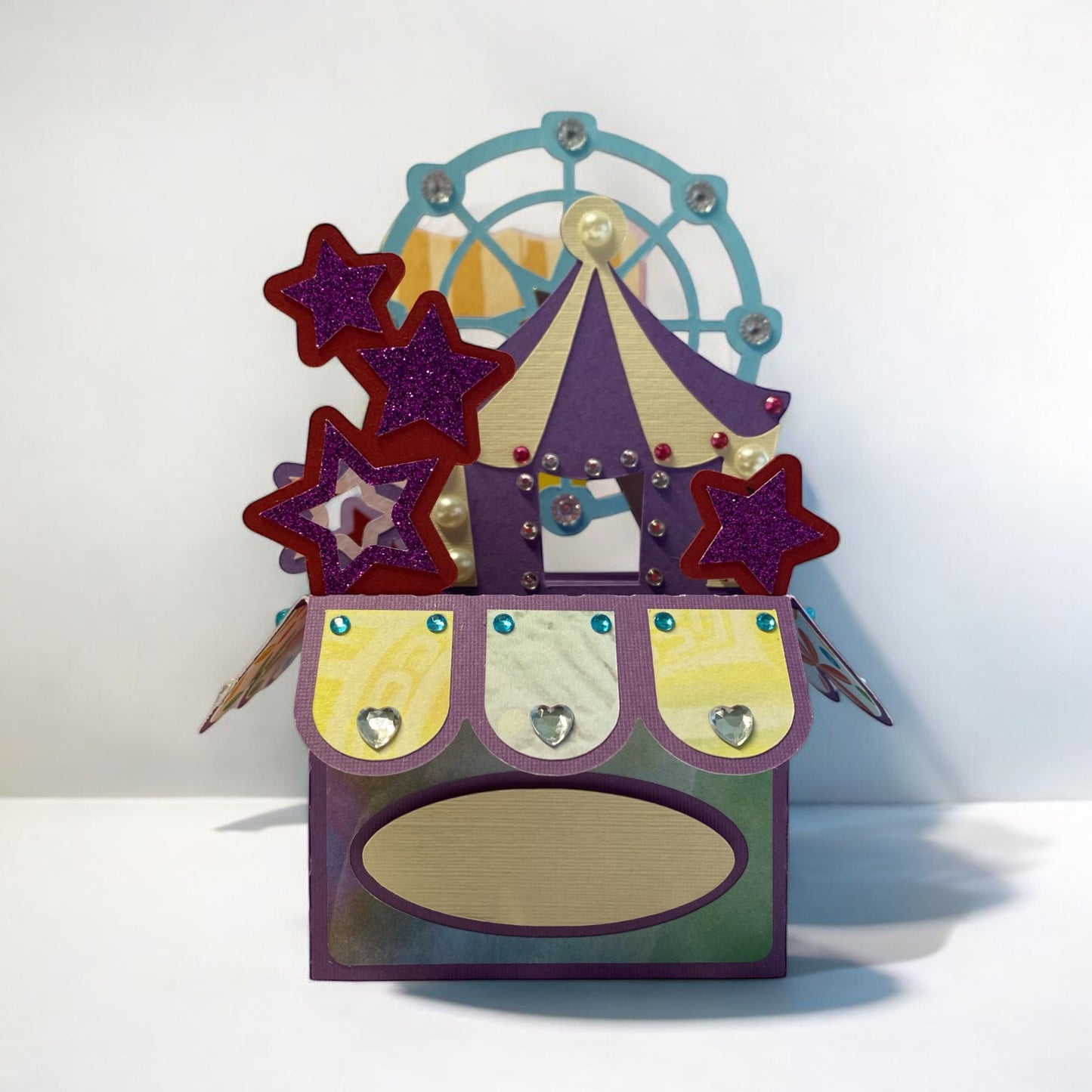 Circus box card