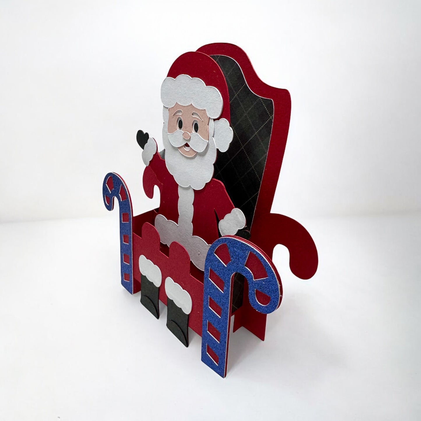Santas throne box card