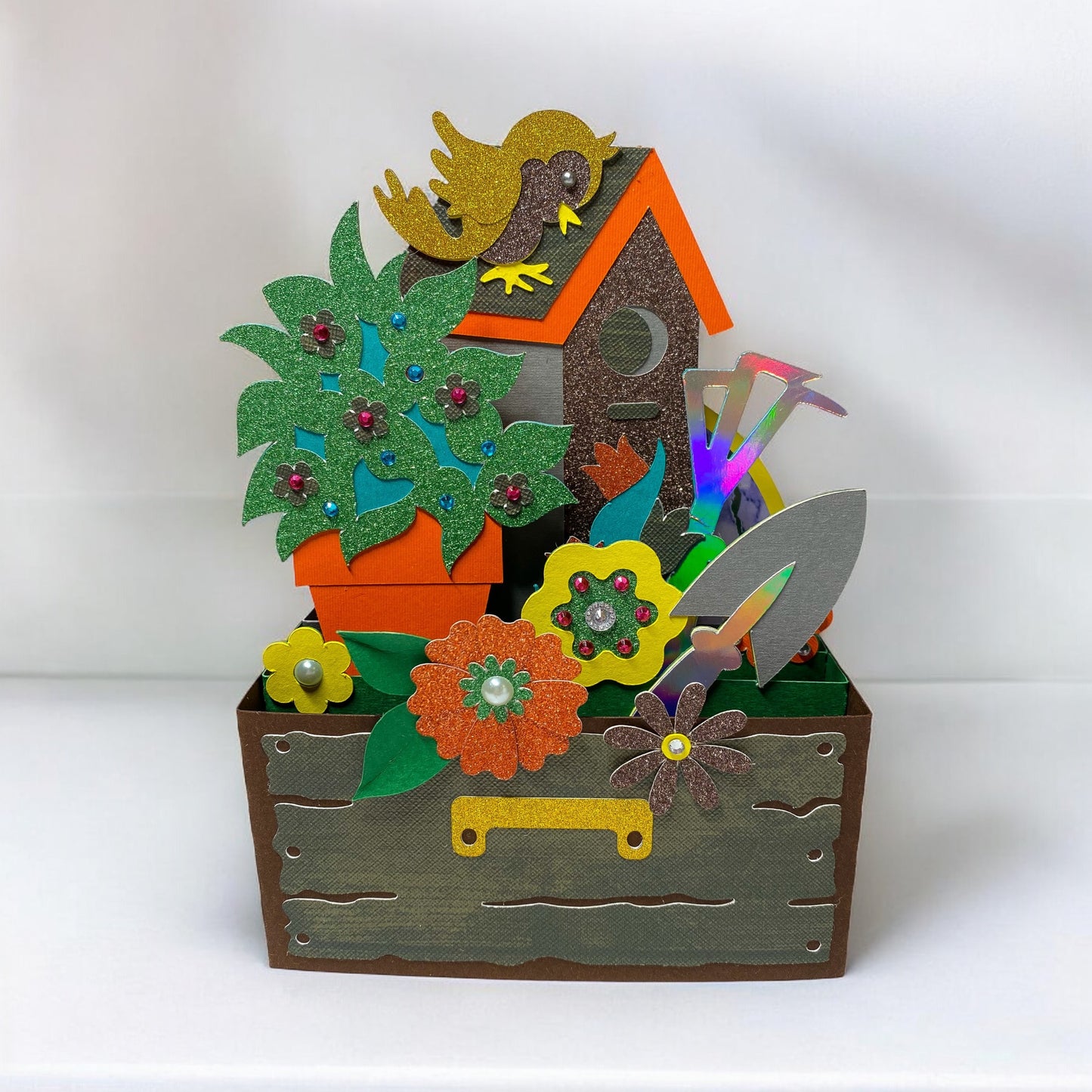 Gardening box card