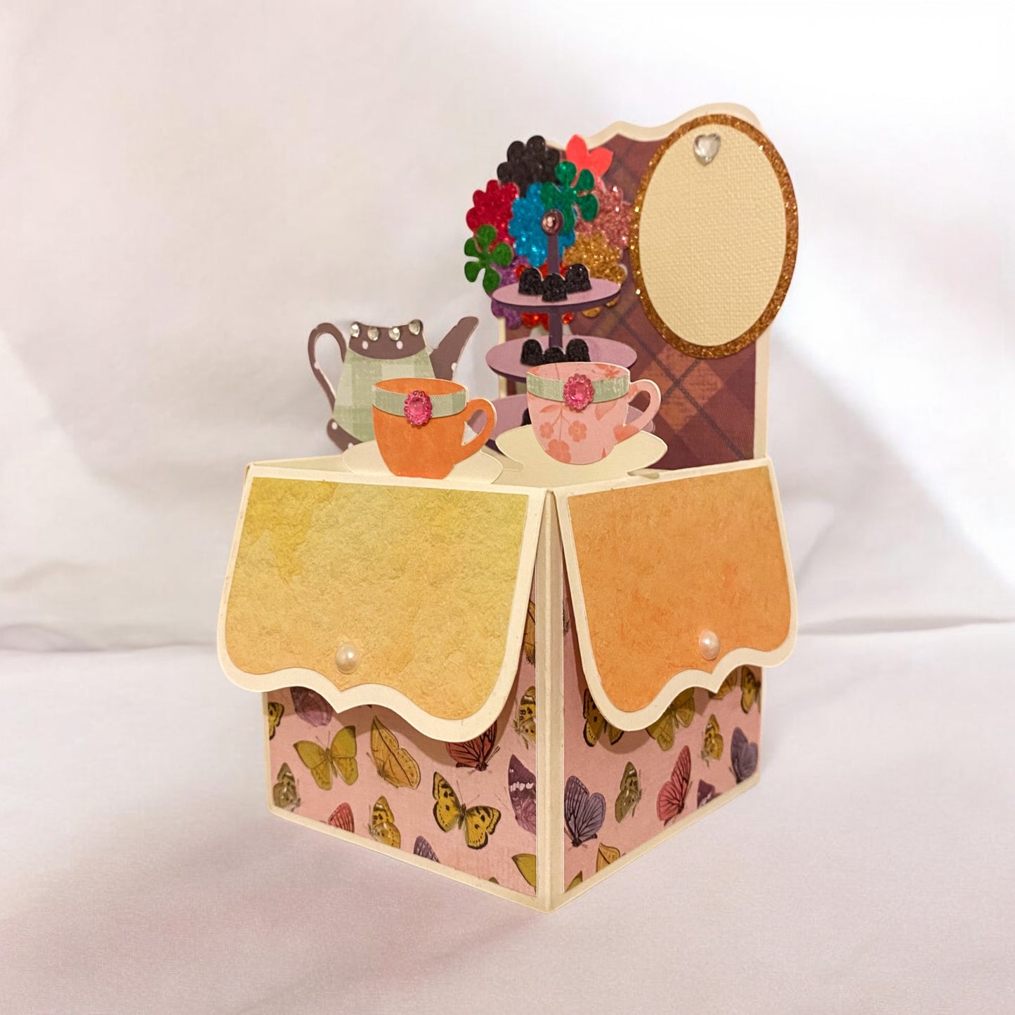 Afternoon tea box card
