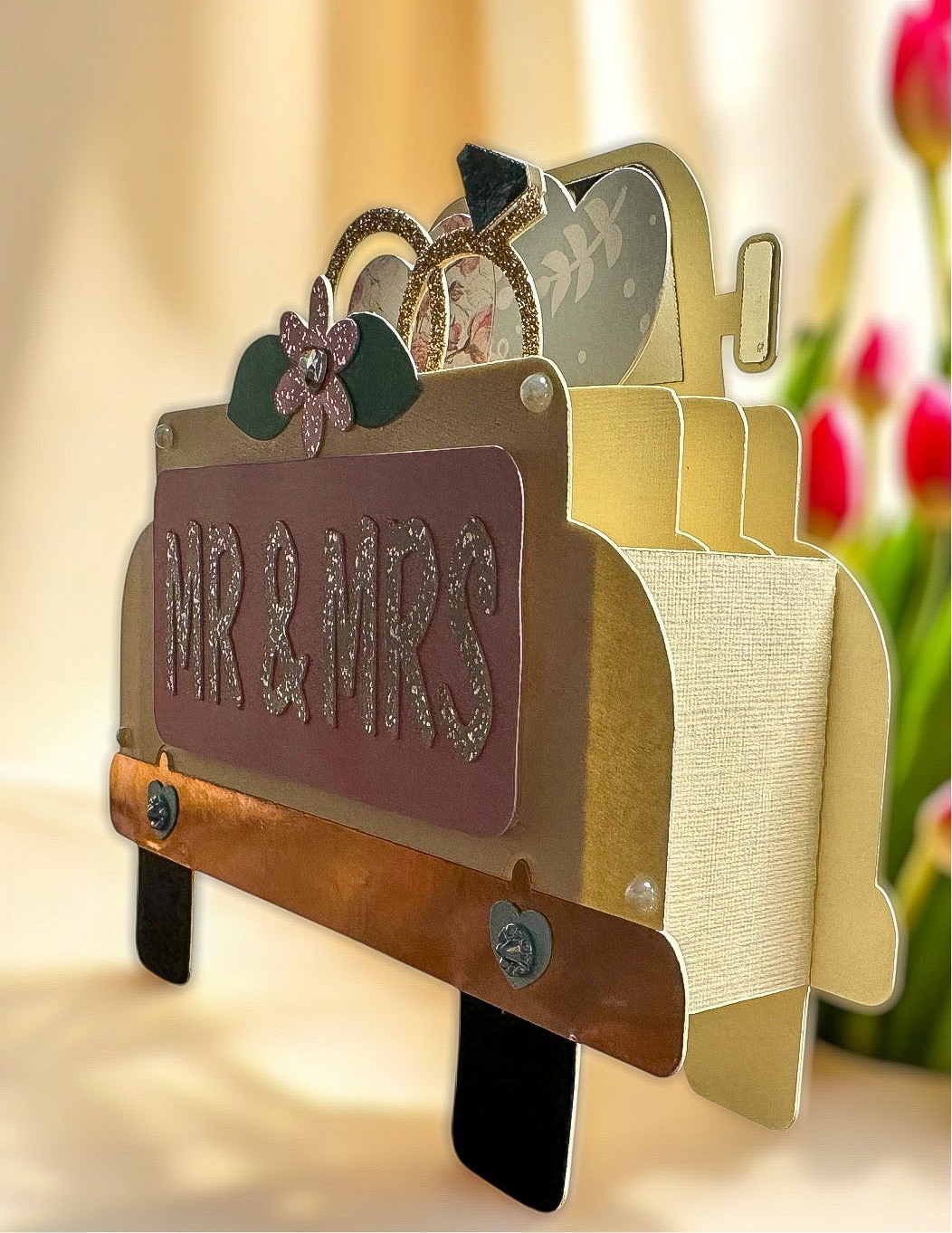 Mr & Mrs wedding card