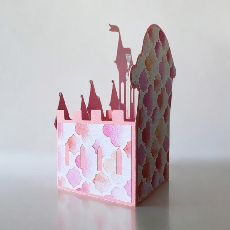 Fairytale castle box card