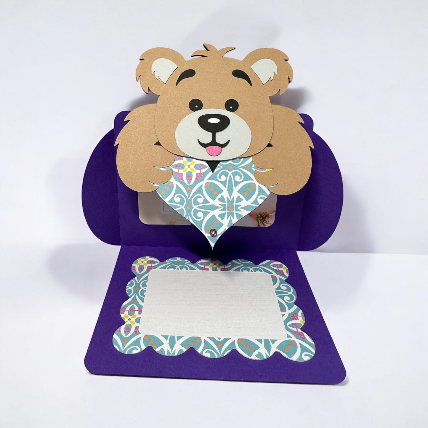 Teddy gift card holder