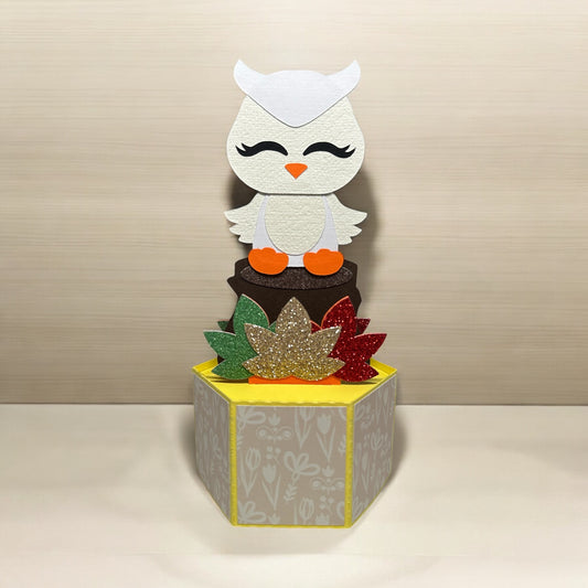 Owl pop-up card