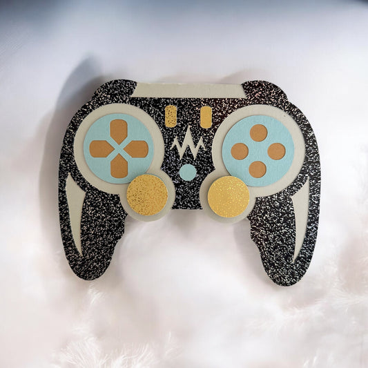 Game controller gift card holder