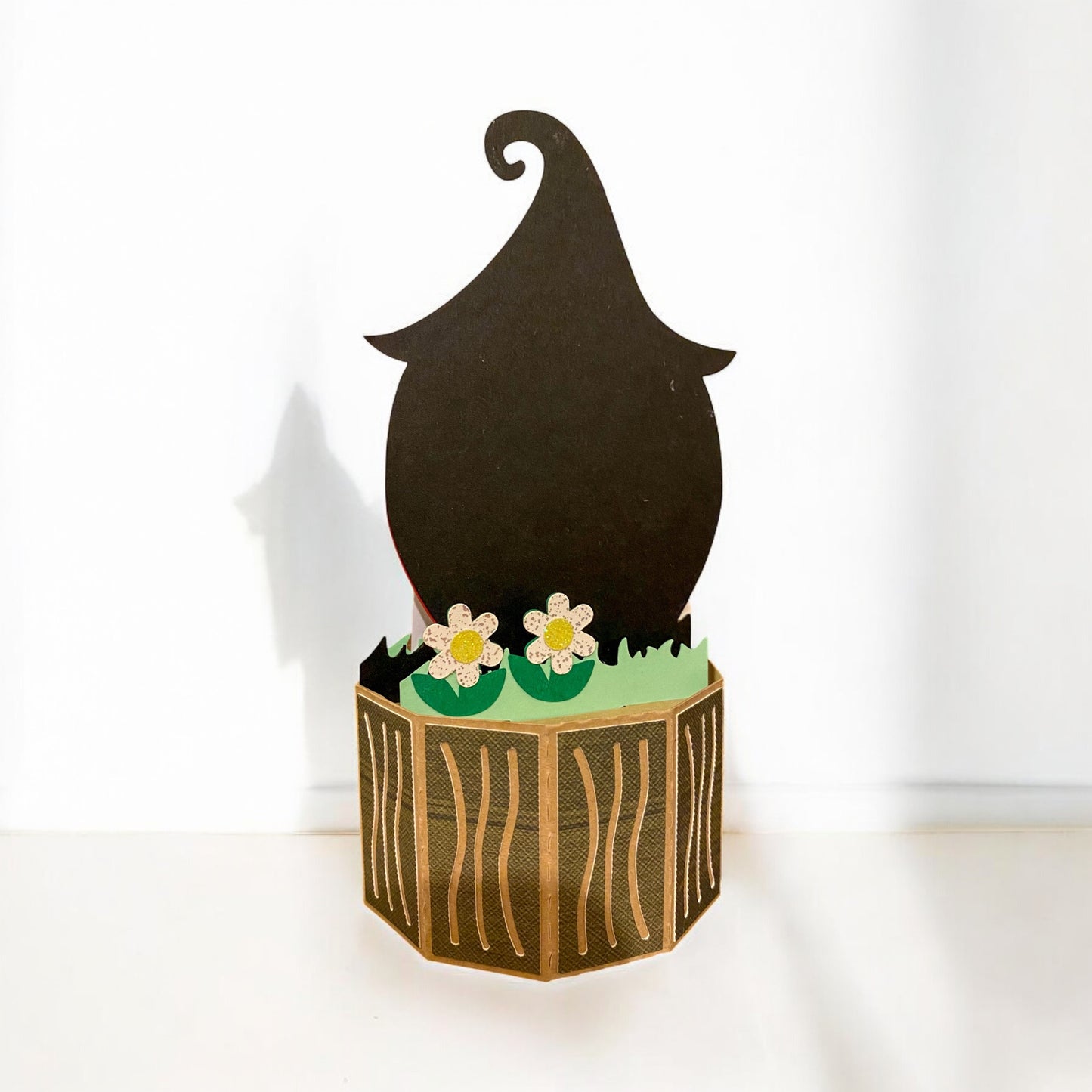 Fairy house pop up card