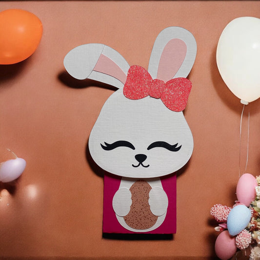 Easter Bunny gift card holder