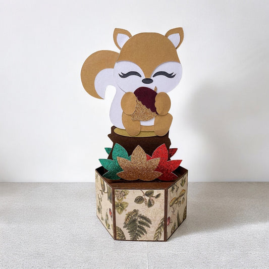 Squirrel pop-up card