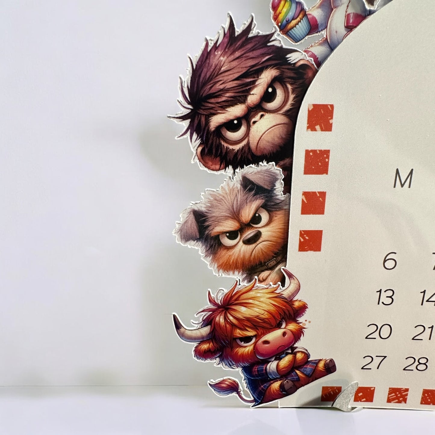 Grumpy animals calendar